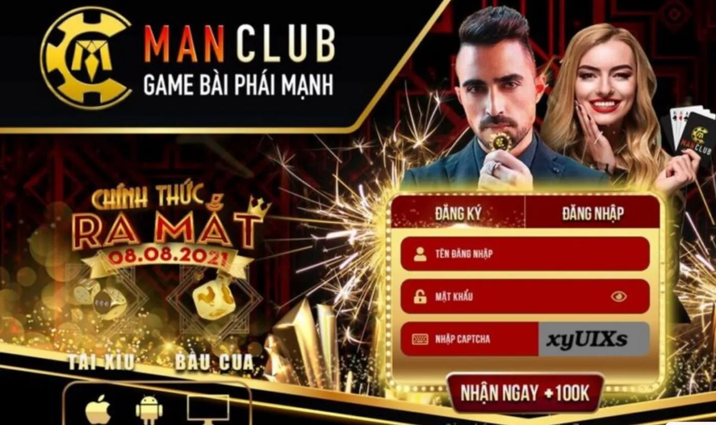 ManClub Đổi Thưởng Đỉnh Cao ⚡️ Tải Game Miễn Phí Chỉ Trong 5s!